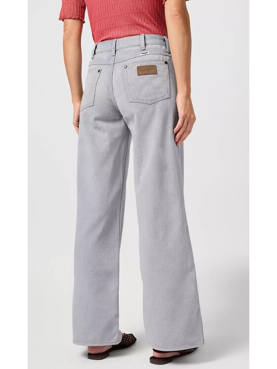 Wrangler Wrangler Jeansy World Wide 661 Szary Basic Fit