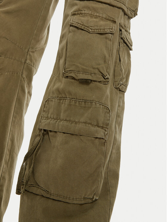 Alpha Industries Alpha Industries Cargo stiliaus kelnės 148022 Žalia Regular Fit