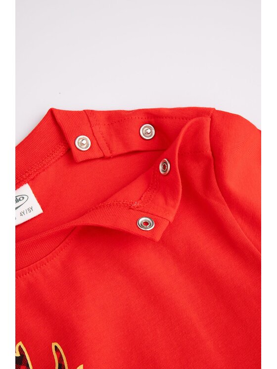 Coccodrillo Coccodrillo Piżama ZC4448107MER-009 Czerwony Regular Fit