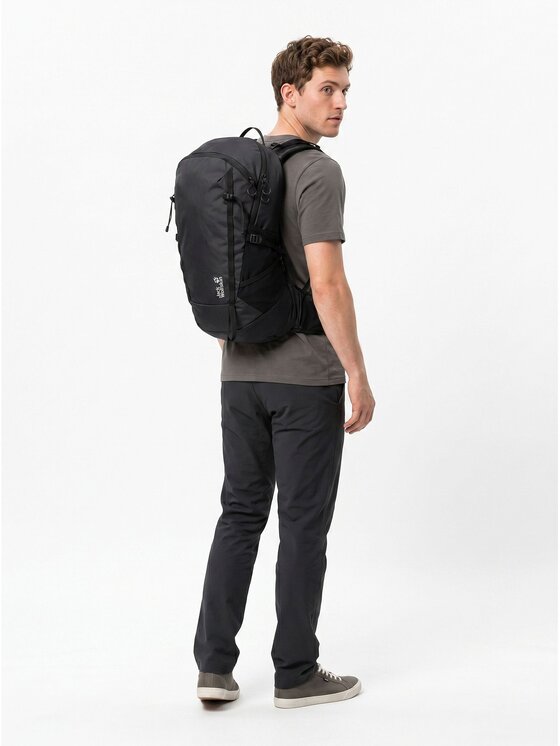 Jack Wolfskin Jack Wolfskin Plecak 333146 Czarny