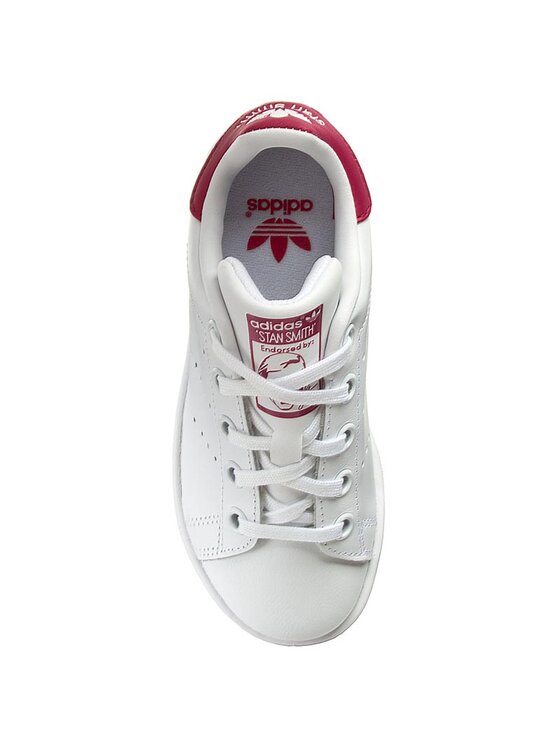 adidas Sneakersy Stan Smith C BA8377 Bia y