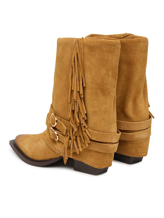 Steve Madden Steve Madden Kowbojki Hadly 11005190 Brązowy