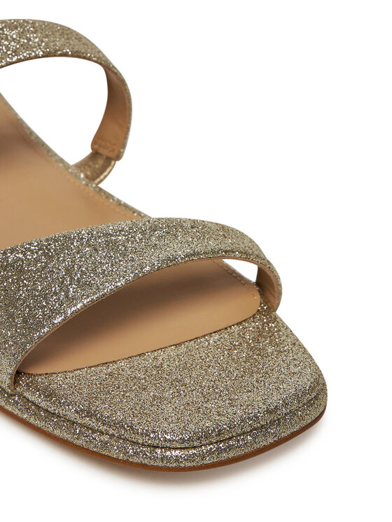 MICHAEL Michael Kors MICHAEL Michael Kors Şlapi Jaida 40S5JDFS1M Auriu