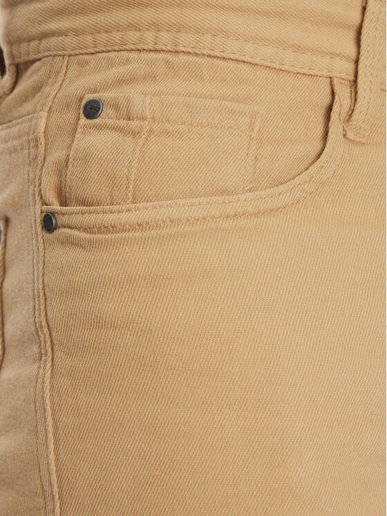 Blend Blend Τζιν σορτσάκια 20718128 Μπεζ Regular Fit