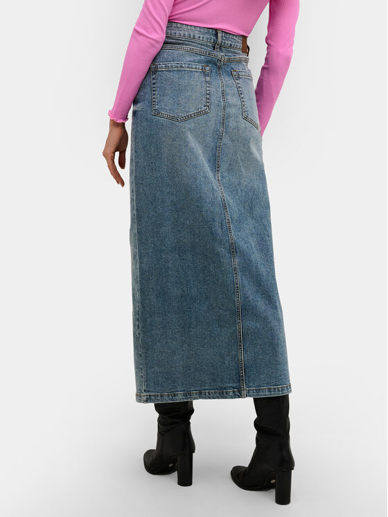 Kaffe Kaffe Jeansrock Dana 10508123 Blau Regular Fit