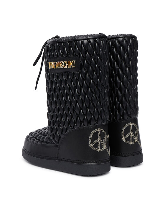 LOVE MOSCHINO LOVE MOSCHINO Μπότες Χιονιού JA24312G0PISQ000 Μαύρο