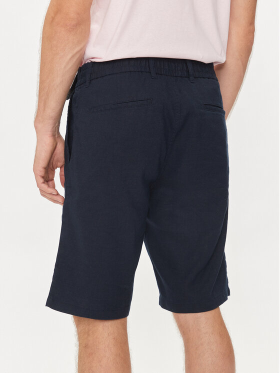 BOSS Boss Bavlnené šortky Chino-Tapered-Ds-1-S  50513027 Tmavomodrá Tapered Fit