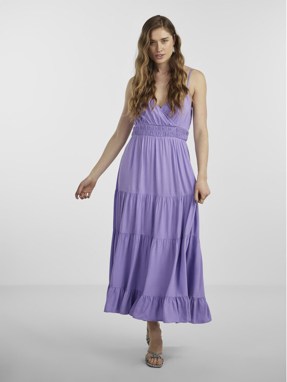 YAS Vasaras kleita 26026350 Violets Regular Fit