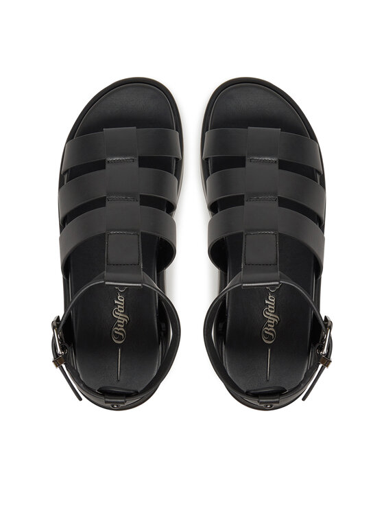 Buffalo Buffalo Sandali Noa Greek 1602209 Nero