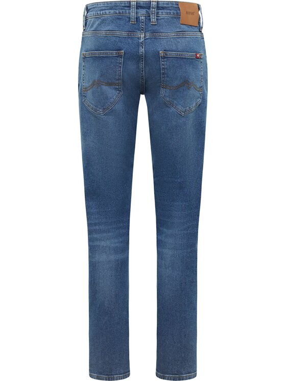 Mustang Mustang Jeansy Style Michigan Straight Niebieski Straight Fit