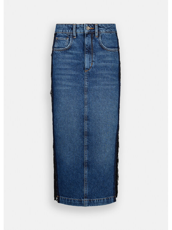 Liu Jo Liu Jo Gonna midi UF5217D029078940 Celeste Regular Fit