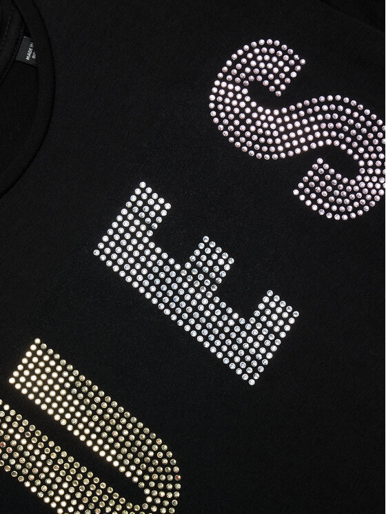 T-shirt J1YI04 K6YW1 Nero Regular Fit