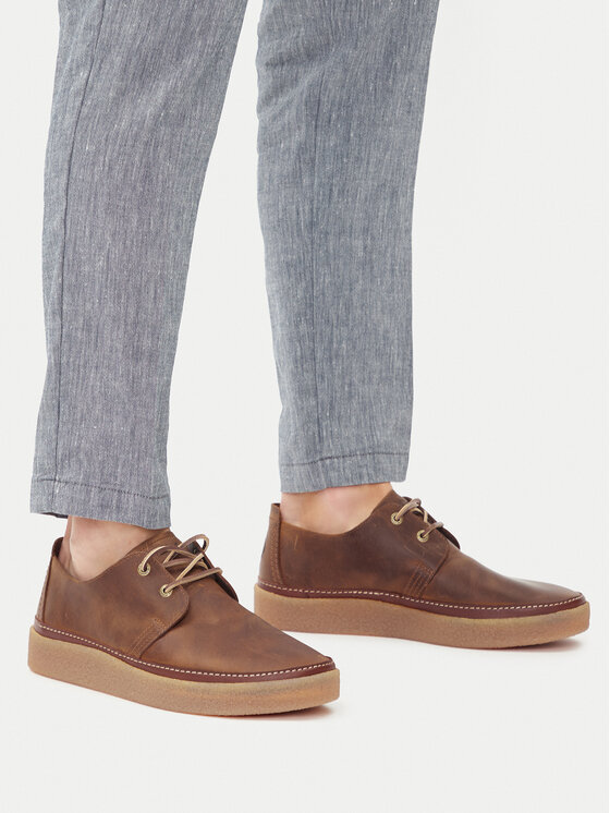 Clarks Clarks Туфлі Clarkwood Low 26176866 Коричневий