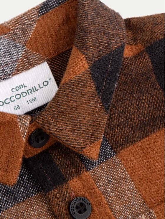 Coccodrillo Coccodrillo Koszula ZC4136101BBN Kolorowy Regular Fit