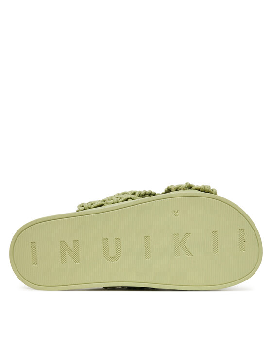 Inuikii Inuikii Papucs Woven Stones 70104-106 Zöld