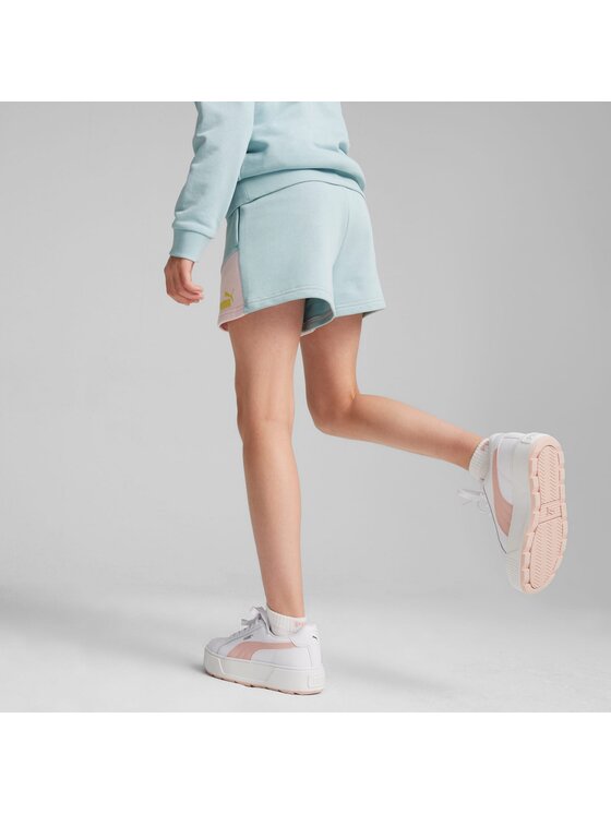 Puma Puma Szorty sportowe 679366 Niebieski Regular Fit
