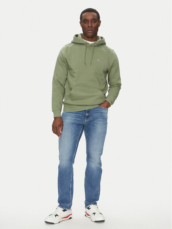 Tommy Jeans Tommy Jeans Μπλούζα DM0DM20742 Πράσινο Regular Fit