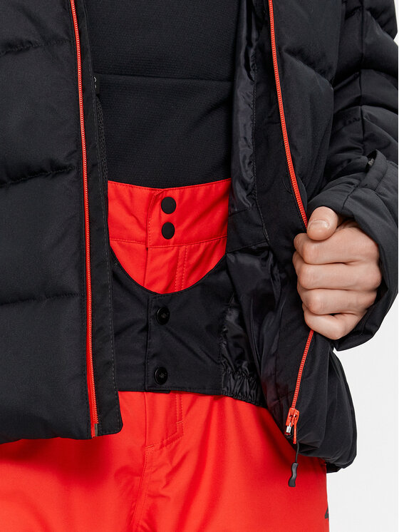 4F 4F Lyžiarska bunda 4FAW23TTJAM307 Čierna Regular Fit