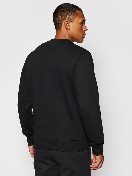 Calvin Klein Jeans Calvin Klein Jeans Sweatshirt Embroidered Logo J30J314536 Schwarz Regular Fit