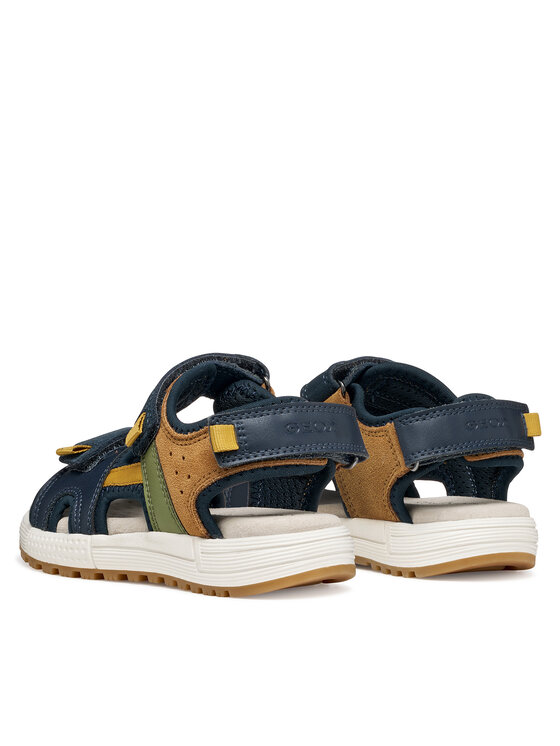 Geox Geox Sandály J Sandal Alben Boy J35AVA 01522 CF42Q M Tmavomodrá