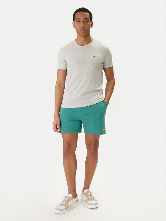 Tommy Jeans Tommy Jeans T-Shirt DM0DM20363 Šedá Slim Fit