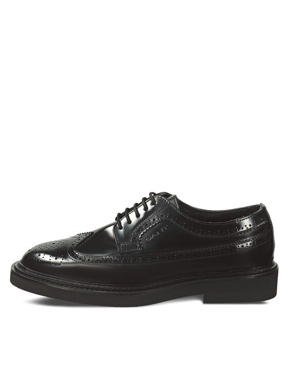 Gant Gant Обувки Jaczy Low Lace Shoes 27631388 Черен
