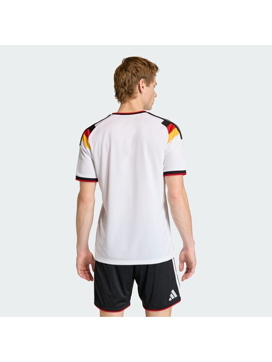 adidas adidas Tehniline särk Germany 26 Home Replica KD8363 Valge Slim Fit