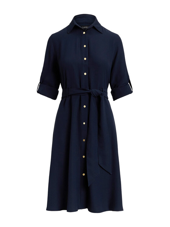 LAUREN RALPH LAUREN LAUREN RALPH LAUREN Košilové šaty 200980920001 Tmavomodrá Regular Fit