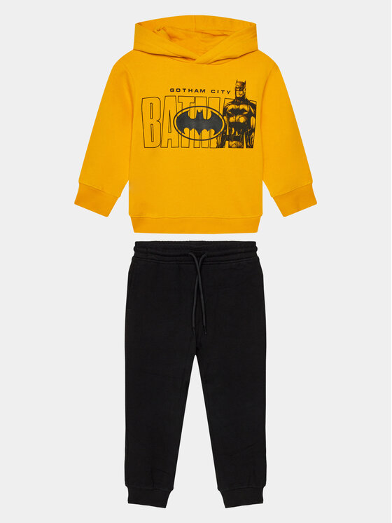OVS OVS Анцуг BATMAN 1889336 Жълт Regular Fit