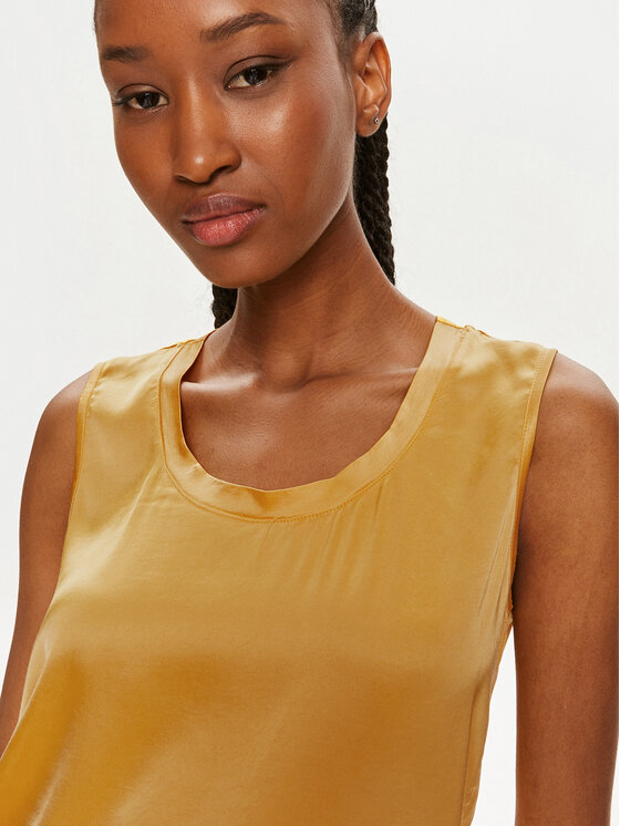 ViCOLO ViCOLO Блуза TB0038 Жълт Regular Fit