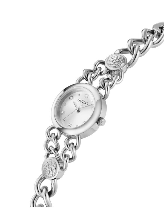 Guess Guess Hodinky GW0758L1 Strieborná