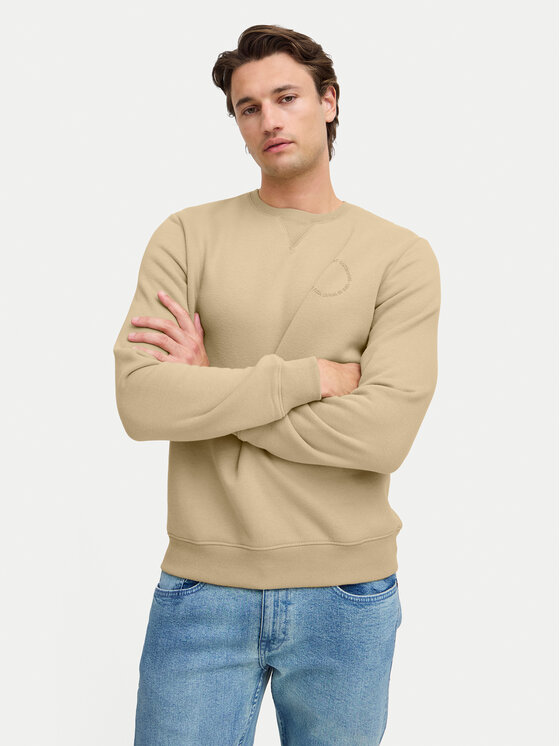 Blend Blend Суитшърт 20717958 Бежов Regular Fit