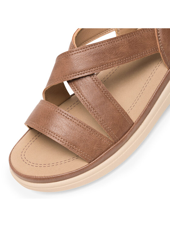 Clara Barson Clara Barson Sandalen WYL0510-02 Braun