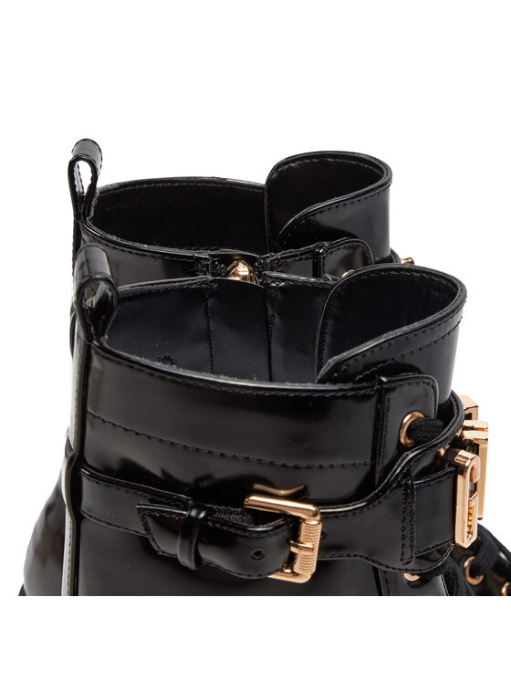 Guess Guess Čizme Vaires FLTSOM PAT10 Crna