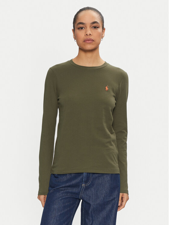Polo Ralph Lauren Polo Ralph Lauren Majica 211898699031 Zelena Regular Fit