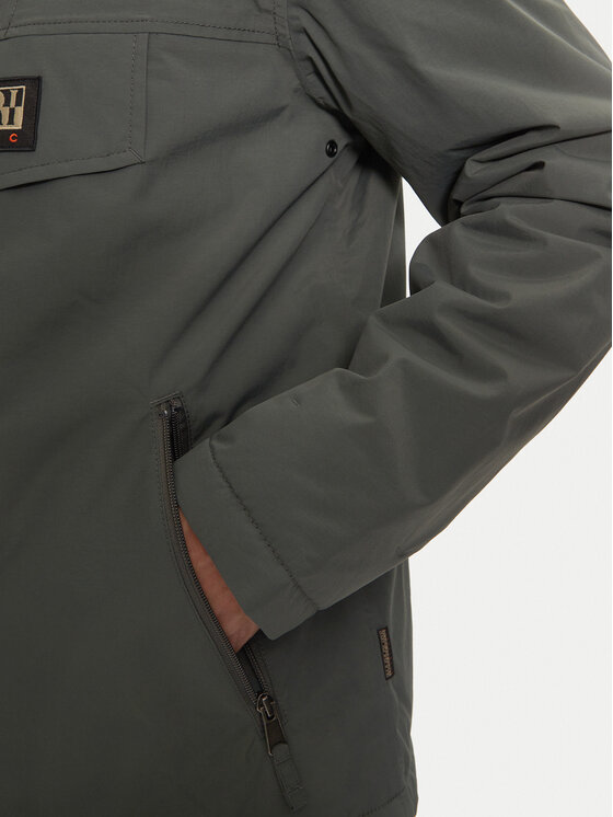 Napapijri Napapijri Pārejas jaka Rainforest Open NP0A4HES Zaļš Regular Fit