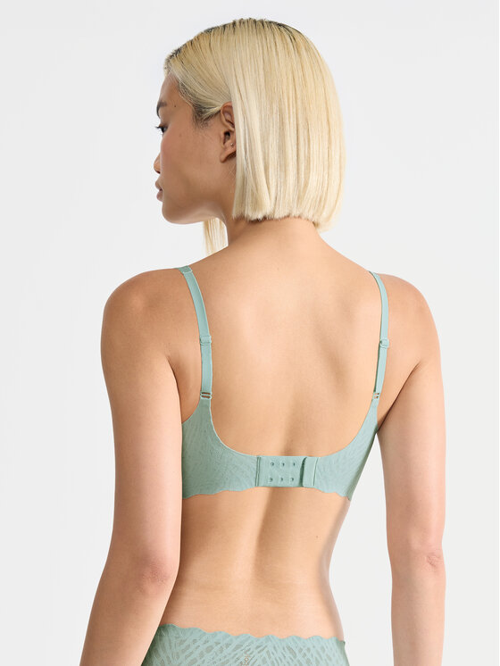 Sloggi Sloggi Sutien fără armătură Zero Feel Bliss 10219688 Verde