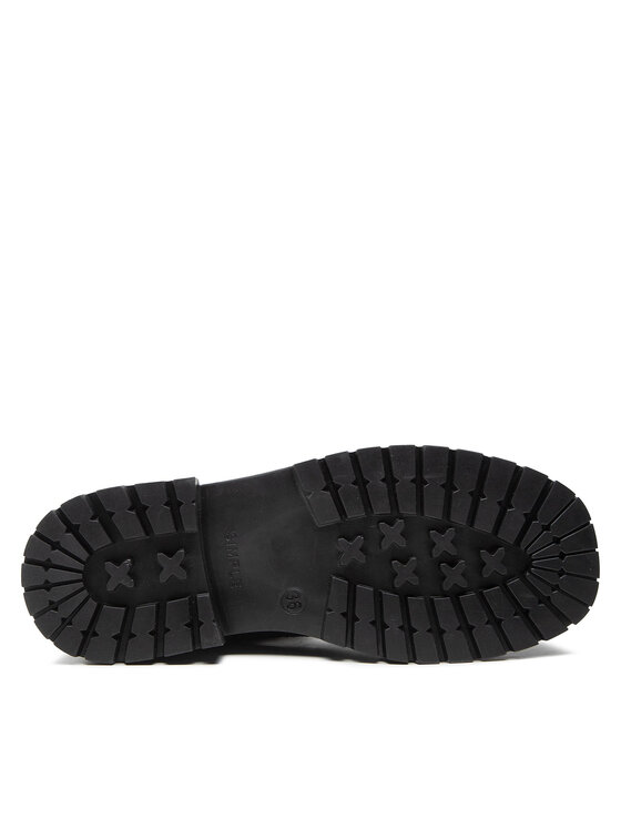 Simple Simple Schnürstiefeletten SL-52-02-000089 Schwarz