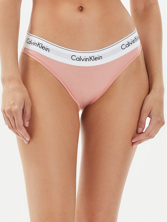 Calvin Klein Underwear Klašične Gaćice 0000F3787E Koraljna