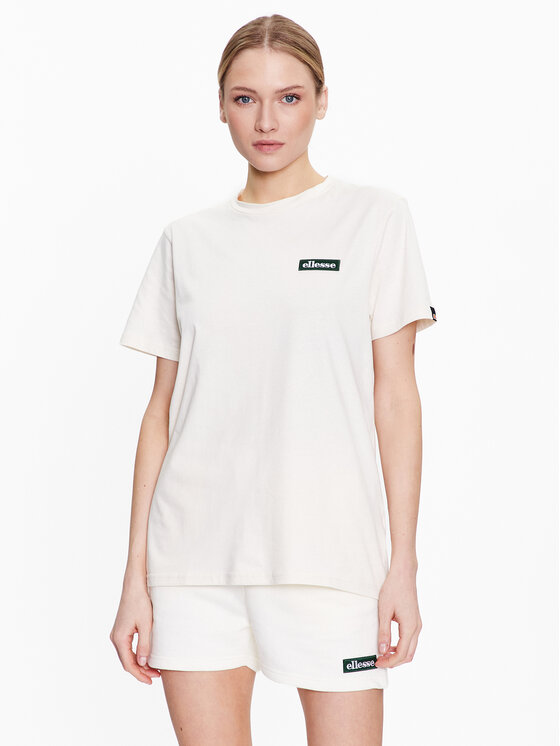 Ellesse Ellesse Tričko Tolin SGR17945 Écru Regular Fit