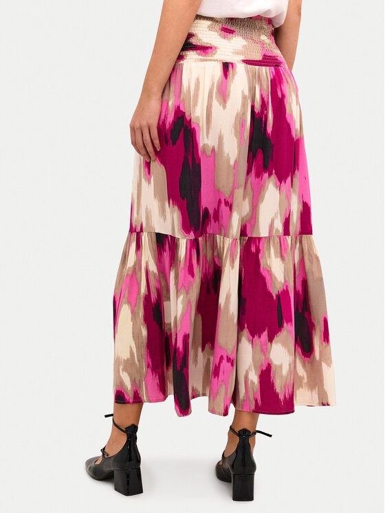 Kaffe Kaffe Maxi szoknya 10508816 Rózsaszín Regular Fit