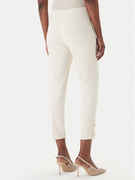 Rinascimento Rinascimento Штани з тканини CFC0128641003 Бежевий Slim Fit