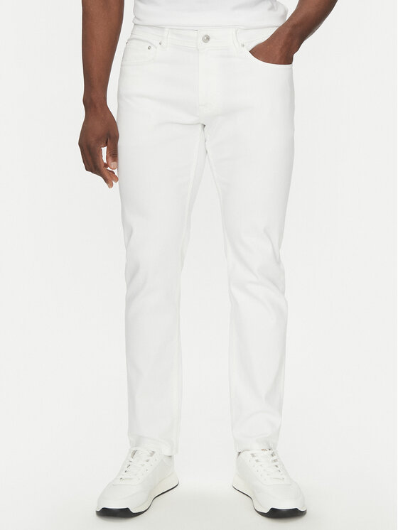 Hechter Paris Hechter Paris Blugi 26050 151363 Alb Slim Fit