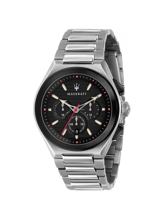 Maserati Maserati Zegarek R8873639002 Srebrny
