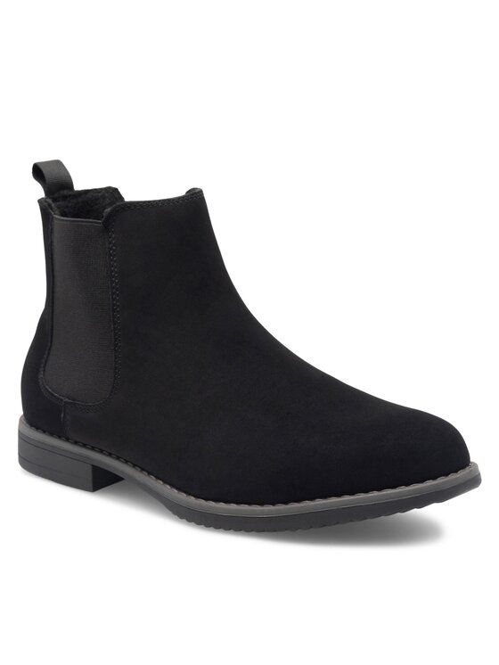 Lanetti Lanetti Klassische Stiefeletten MYL8495-2 Schwarz