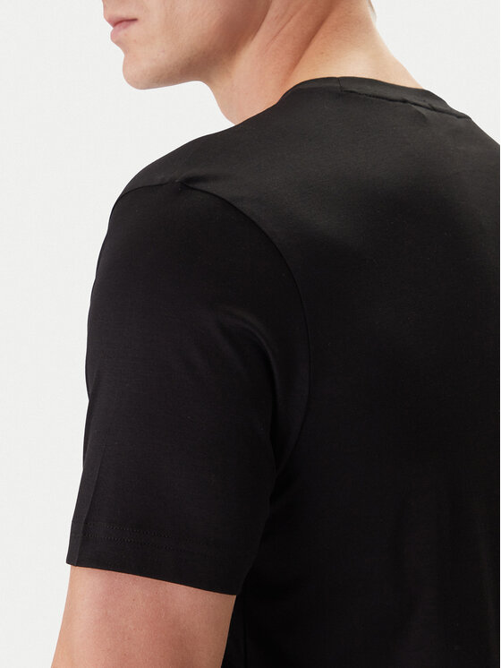 BOSS BOSS Tricou 50554333 Negru Regular Fit