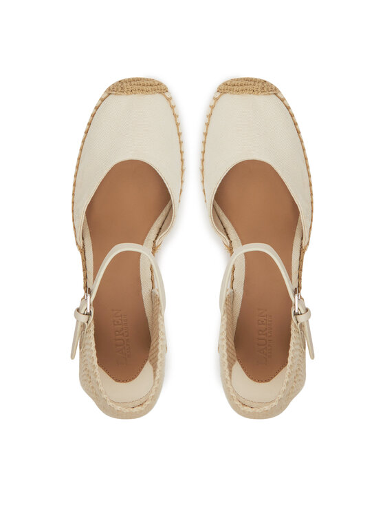 LAUREN RALPH LAUREN LAUREN RALPH LAUREN Espadrile Robby 802961836004 Alb