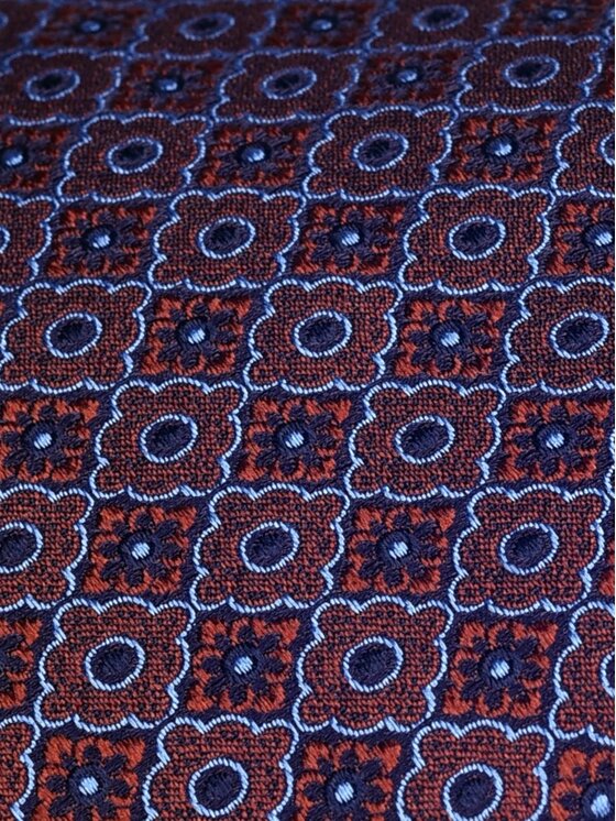 ELSNER ELSNER Γραβάτα JEDWAB ŻAKARD A0850 Καφέ