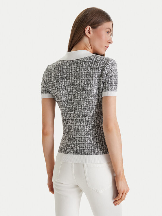 Guess Guess Svetr W6RR27 Z0361 Šedá Regular Fit