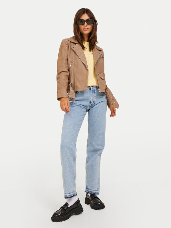 JJXX JJXX Шкіряна куртка Holly 12200286 Коричневий Regular Fit
